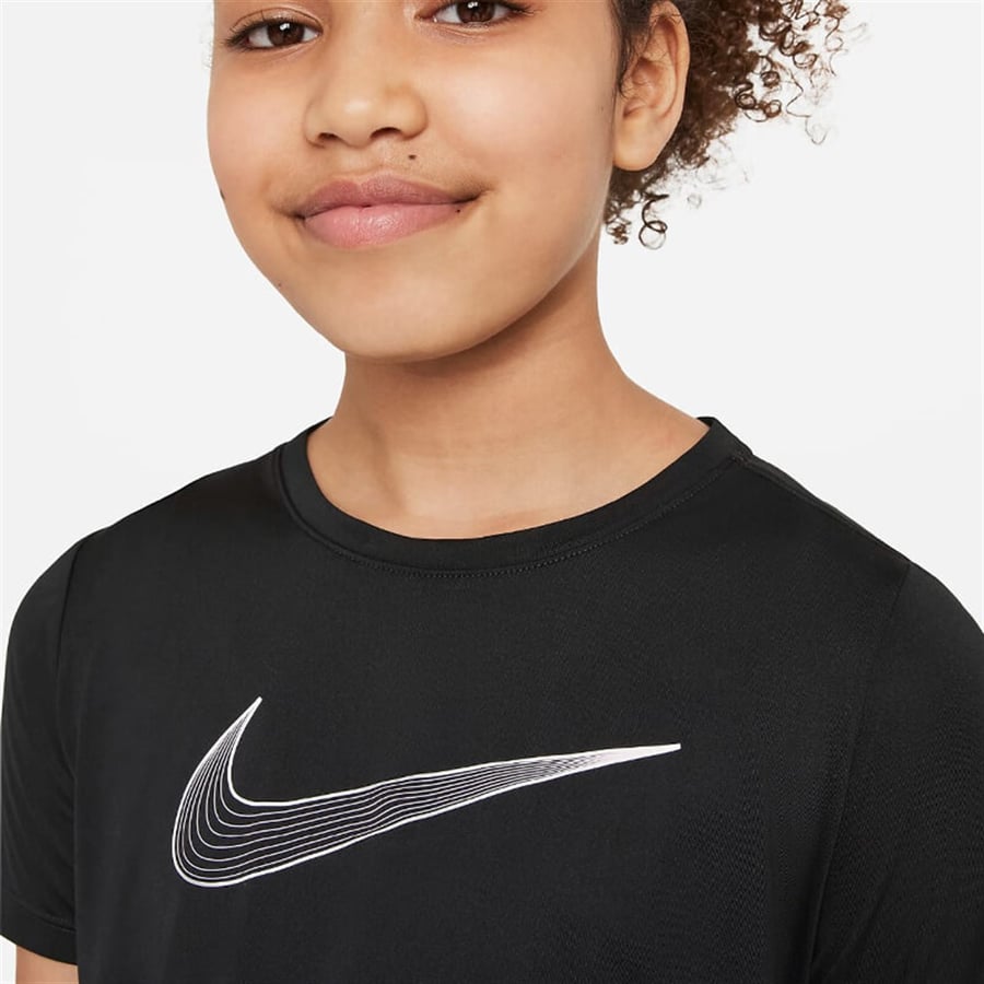 NikeNike Dri-FIT One Kısa Kollu Kız Çocuk Antrenman Tişörtü
