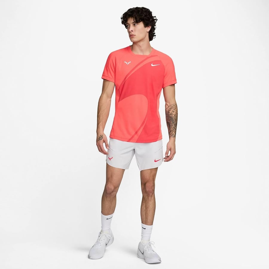 NikeNike Rafa Dri-FIT ADV Kısa Kollu Erkek Tenis Üstü