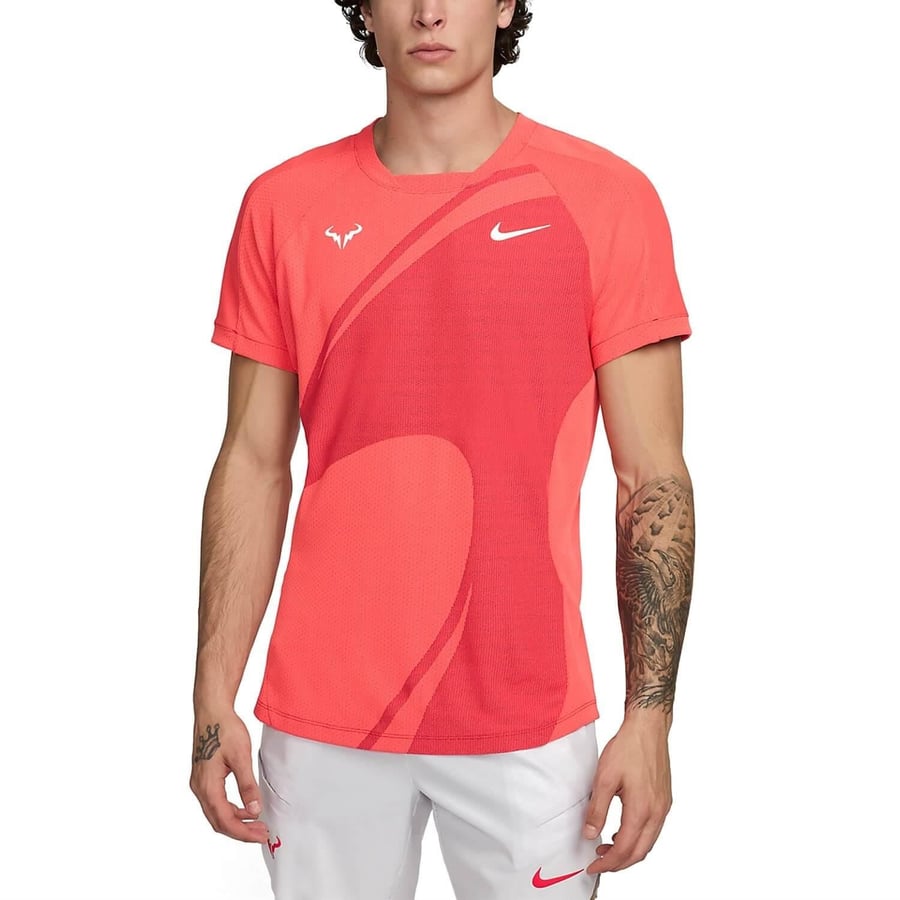 NikeNike Rafa Dri-FIT ADV Kısa Kollu Erkek Tenis Üstü