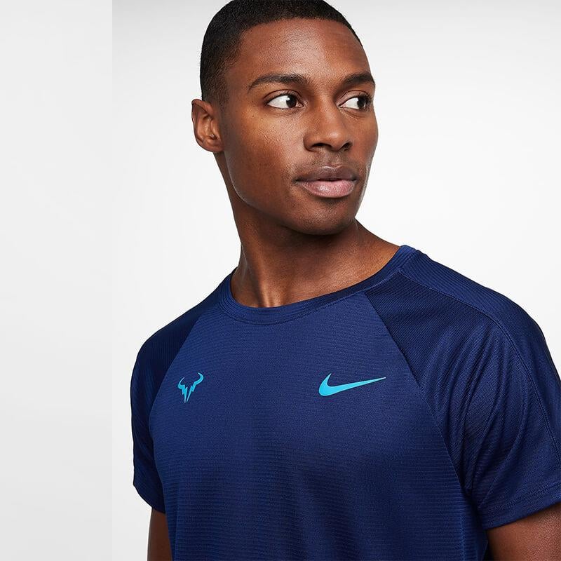 NikeNike Dri-FIT Rafa Challenger Kısa Kollu Erkek Tenis Üstü
