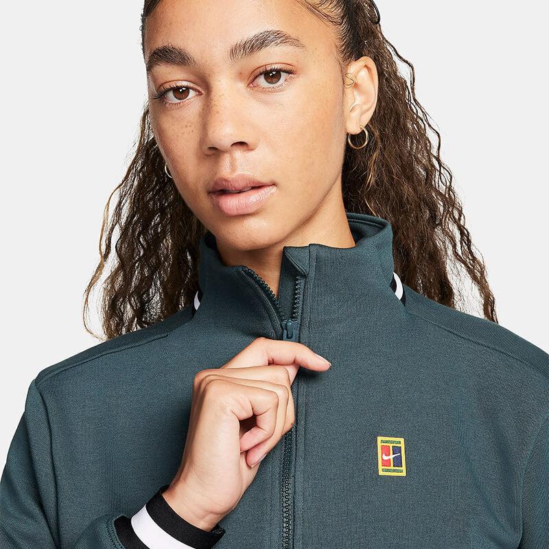 NikeNikeCourt Dri-FIT Heritage Fransız Havlu Kumaşı Kadın Tenis Üstü