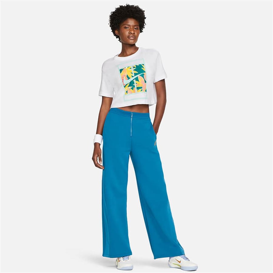 NikeNike Dri-Fit Slam Cropped Kadın Tenis Üstü