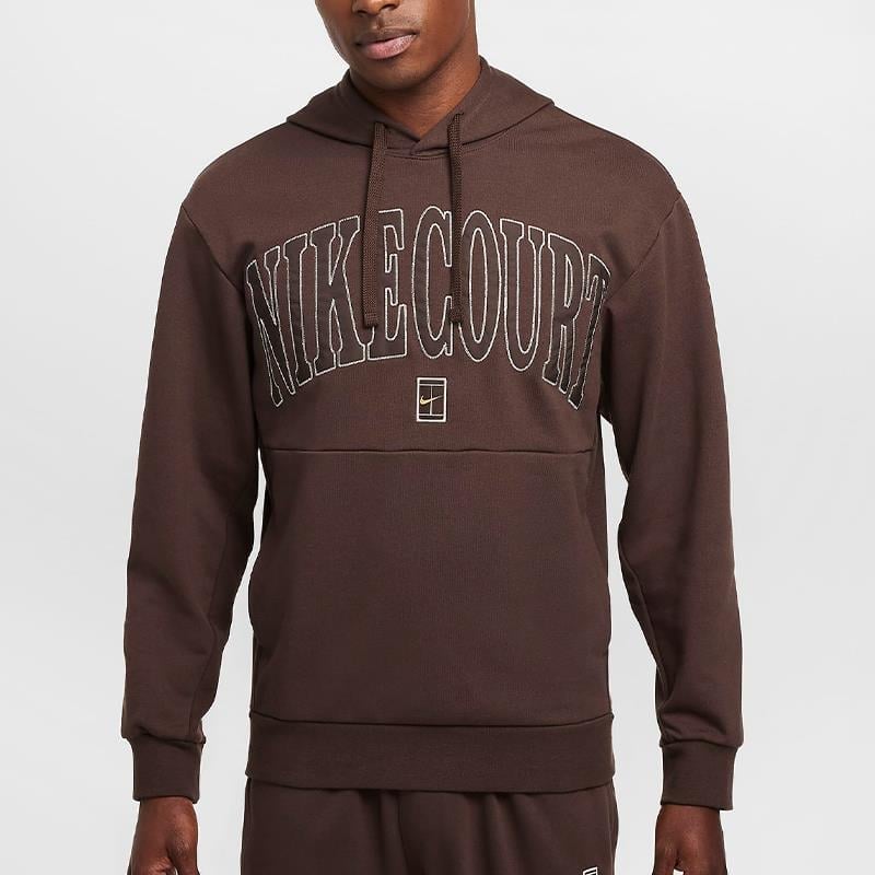 NikeNikeCourt Heritage Baskılı Erkek Tenis Hoodie