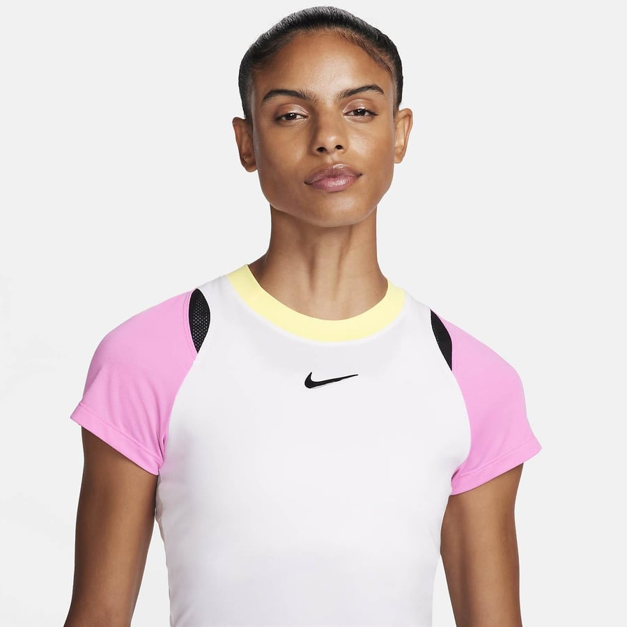 NikeNikeCourt Advantage Dri-FIT Kısa Kollu Kadın Tenis Üstü
