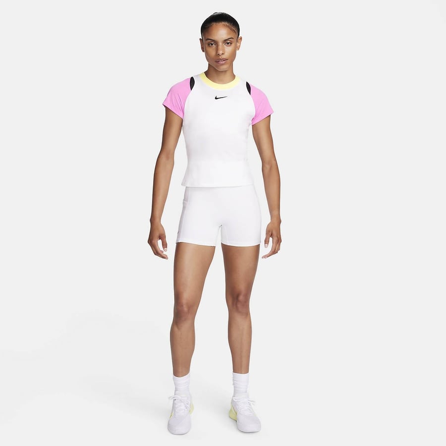 NikeNikeCourt Advantage Dri-FIT Kısa Kollu Kadın Tenis Üstü