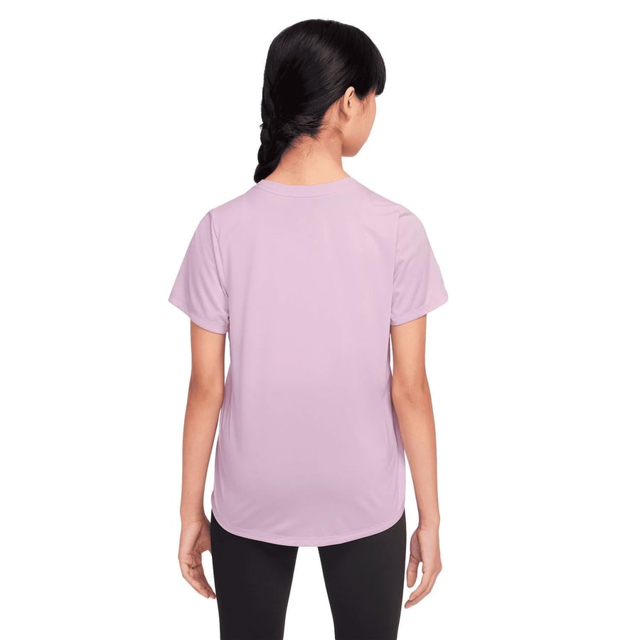 NikeNike One Fitted Dri-FIT Kısa Kollu Kız Çocuk Antrenman Üstü