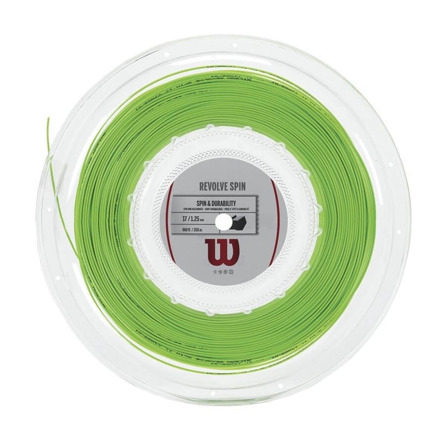 WilsonWilson Revolve Spin 1.25 Yeşil 200m Rulo Kordaj