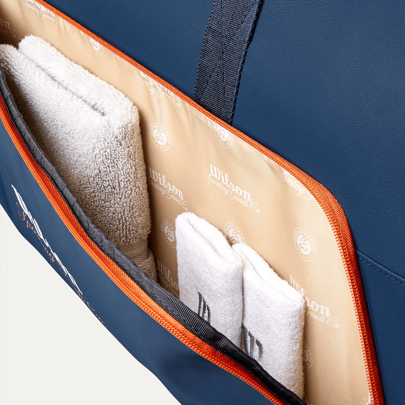 WilsonWilson x Roland Garros Session de Soirée Large Duffle 2026 Raket Çantası
