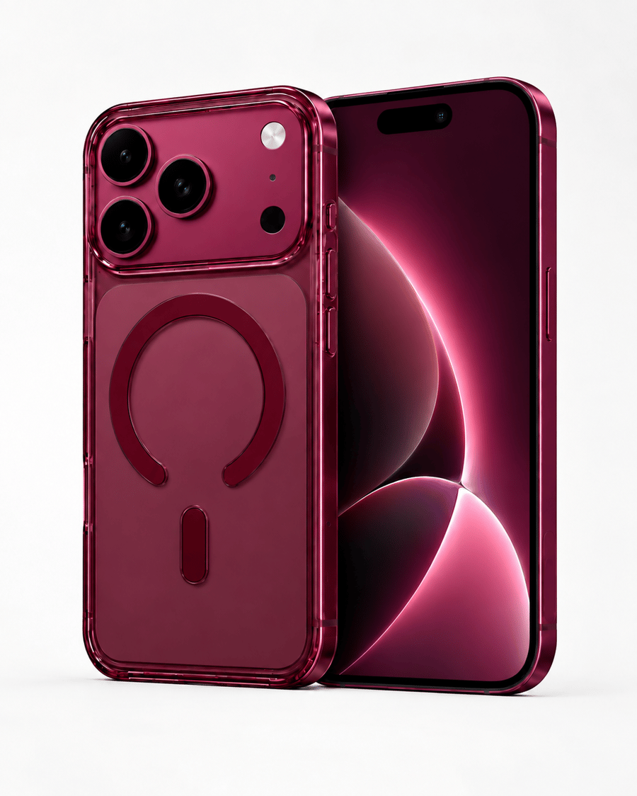ClearCase iPhone 18 Pro Max Burgonya kılıf