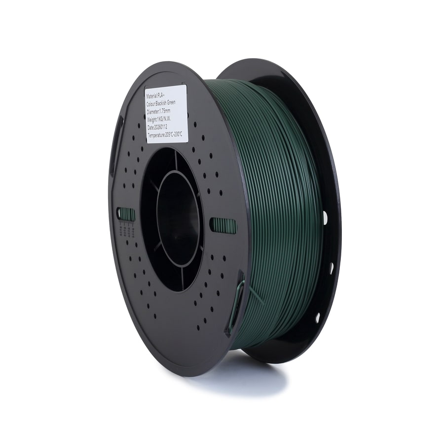 Filamix PLA+ Blackish Green siyaha yakın yeşil filament 1.75 mm 1 kg makara