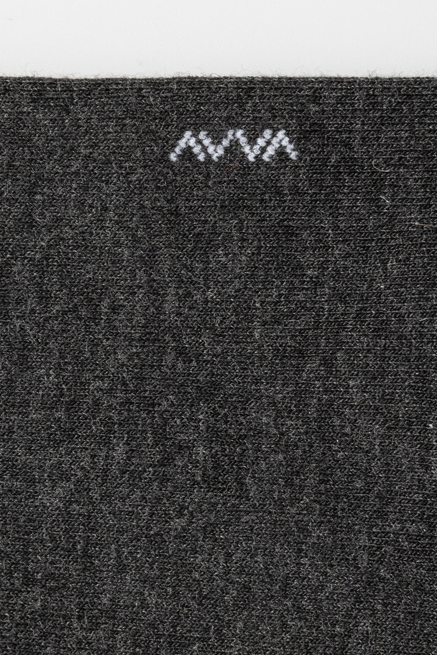 Anthracite Cotton No‑Show Socks