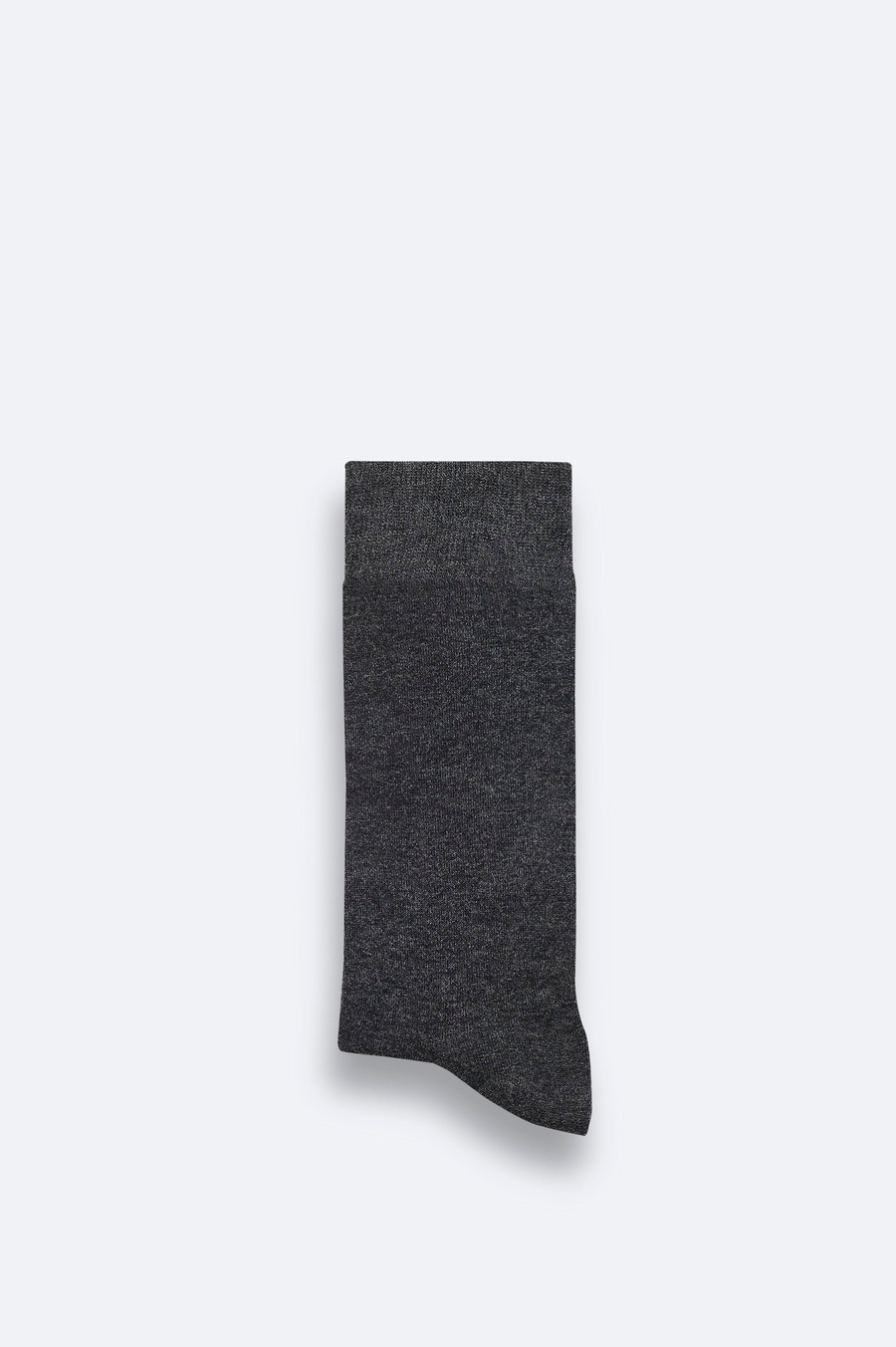 Anthracite Plain Bamboo Low‑Cut Socks