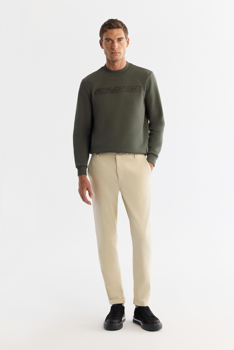 Beige Trousers