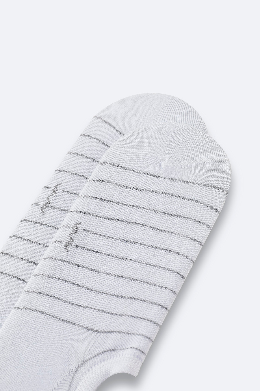 Beyaz Bambu Karışımlı Sneaker Çorap
