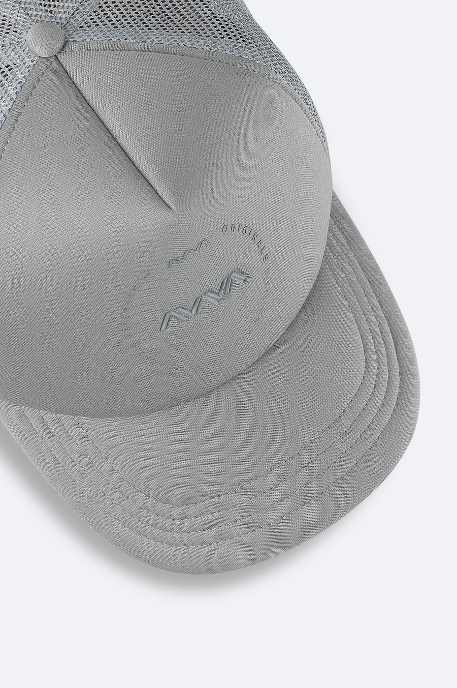 Grey Printed Cap