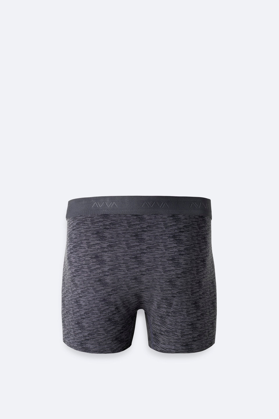 Gri Desenli Tekli Boxer