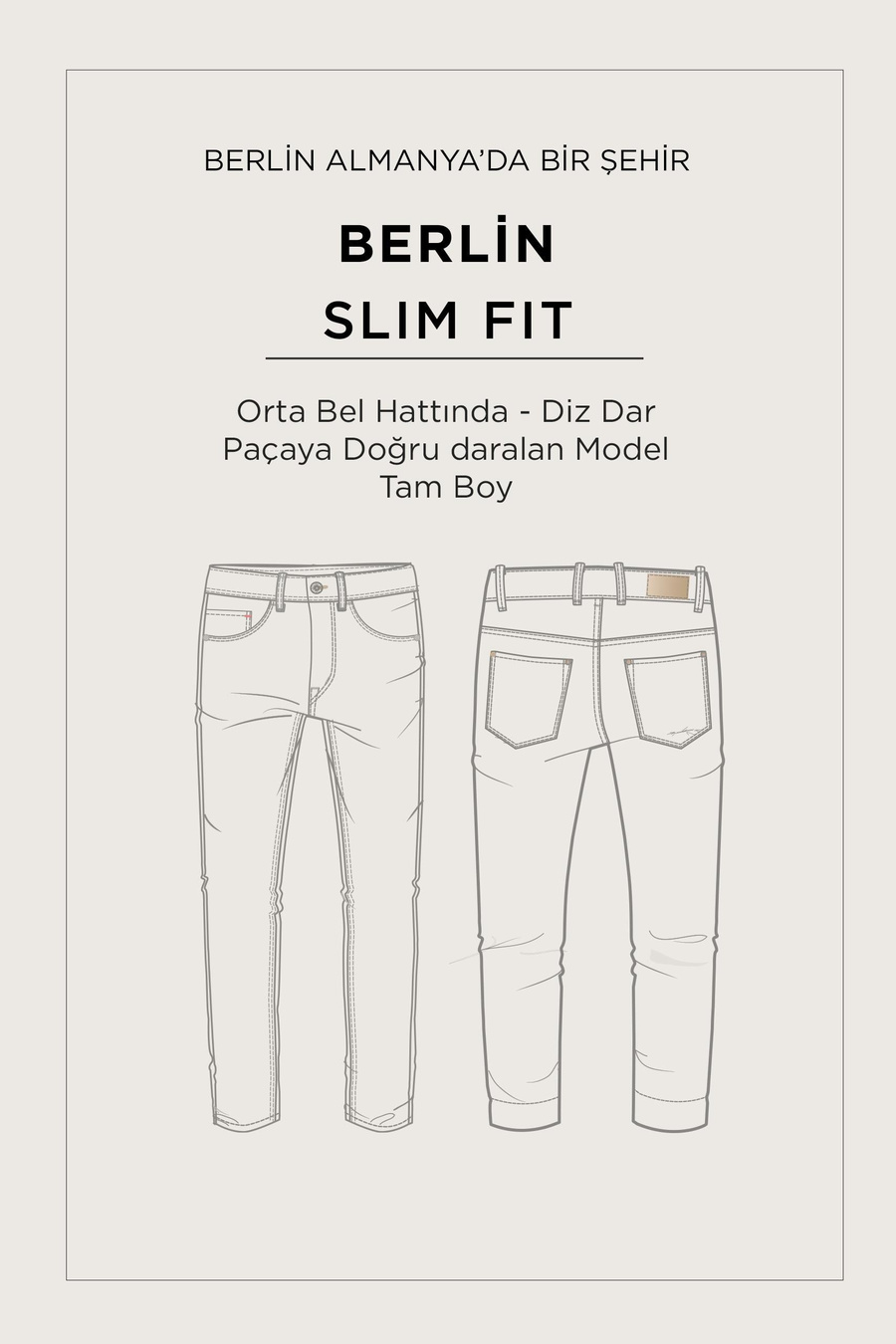 Gri Klasik Bel Pamuklu Eskitme Yıkamalı Jean Pantolon