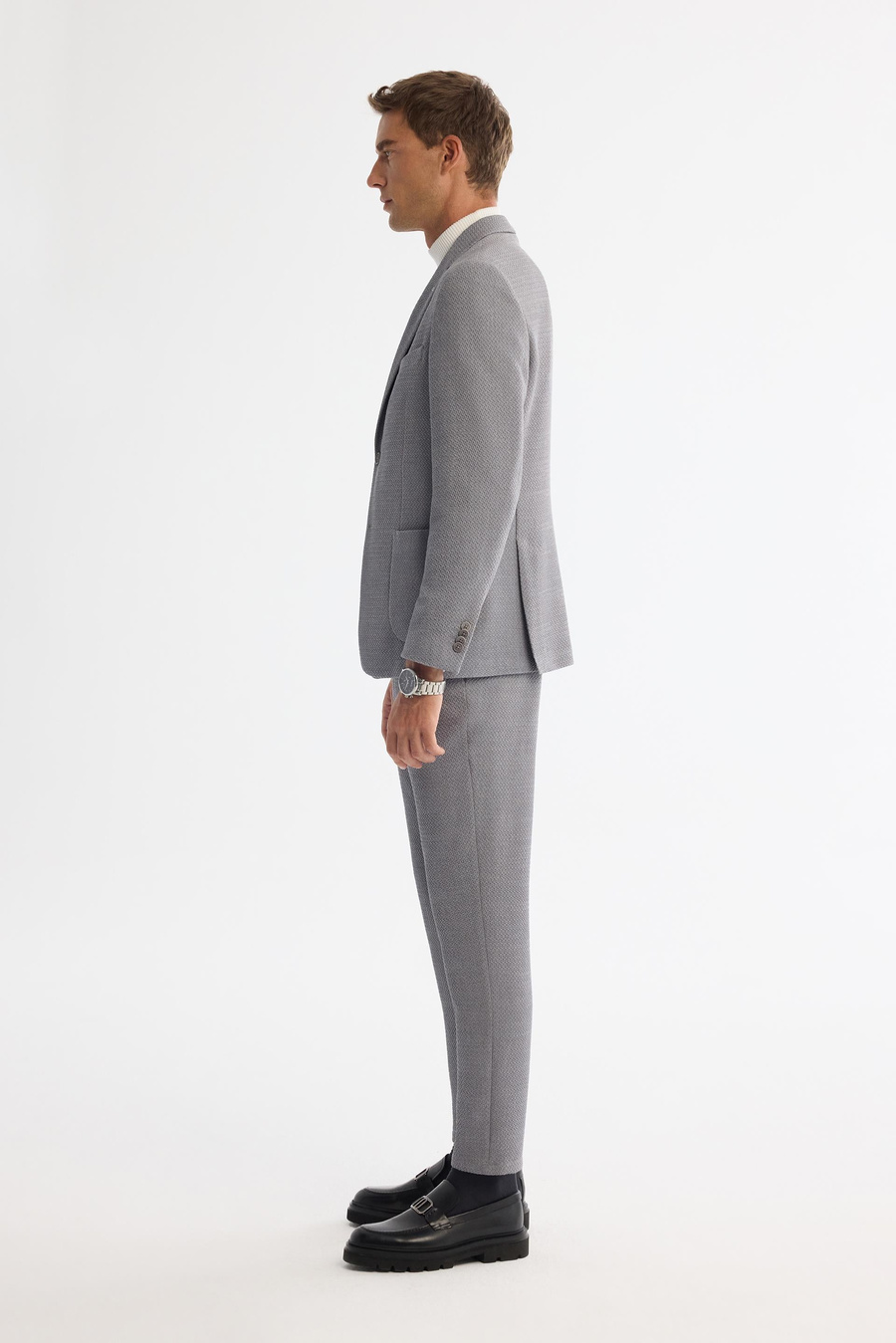 Grey Bi-Stretch Lightweight Jacket
