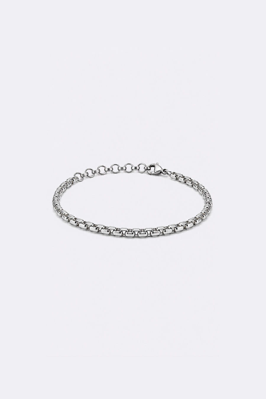 Silver 100% Steel Bracelet