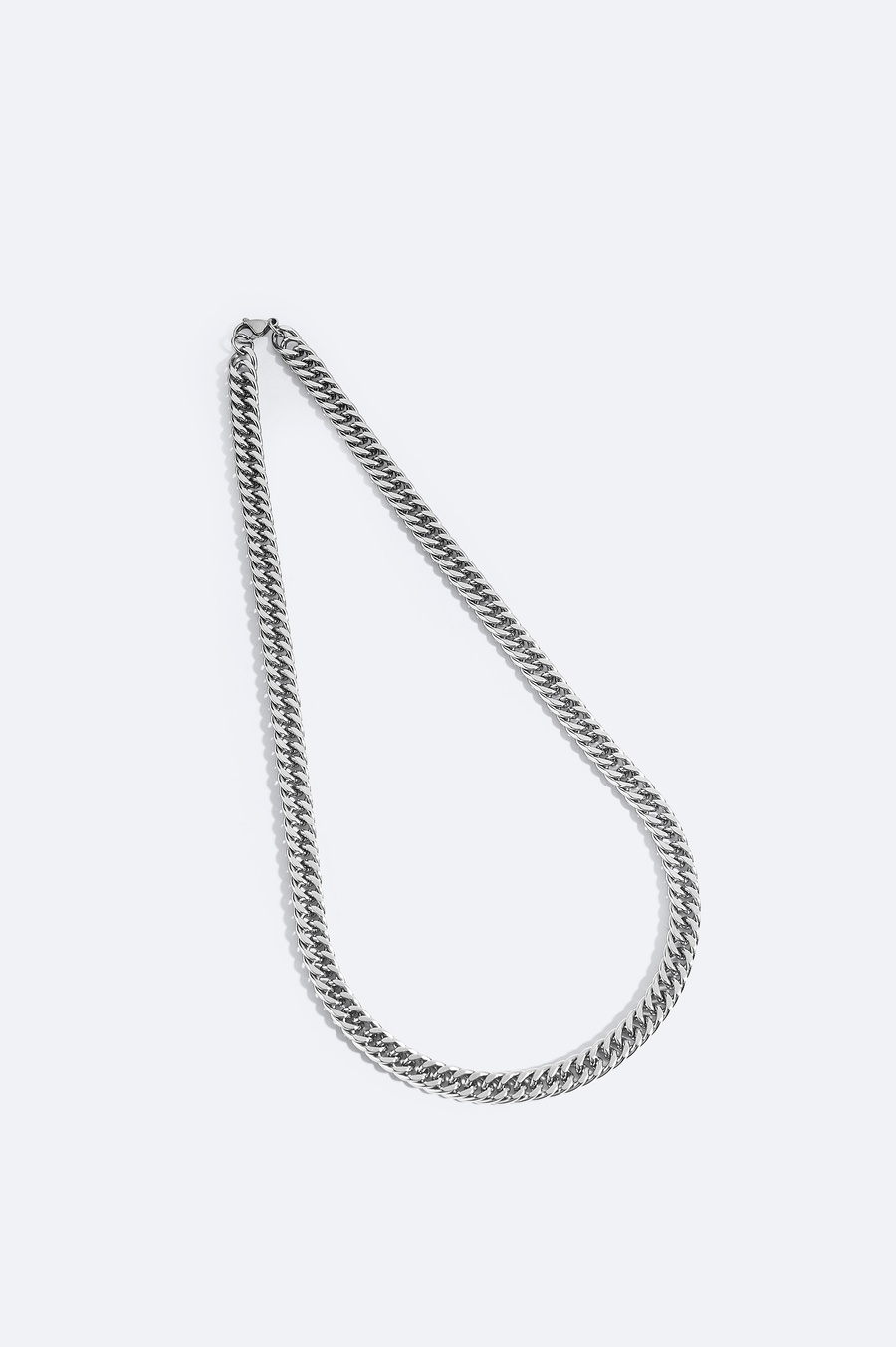 Silver Steel Necklace