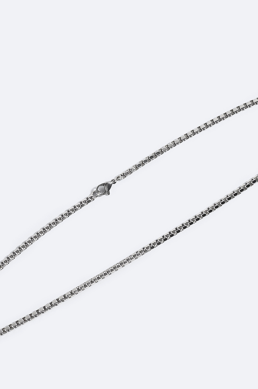 Silver Steel Necklace