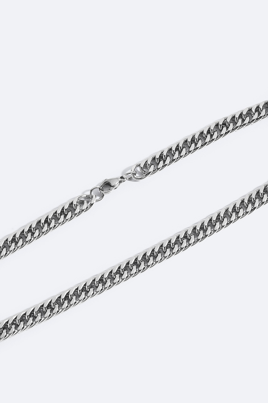 Silver Steel Necklace