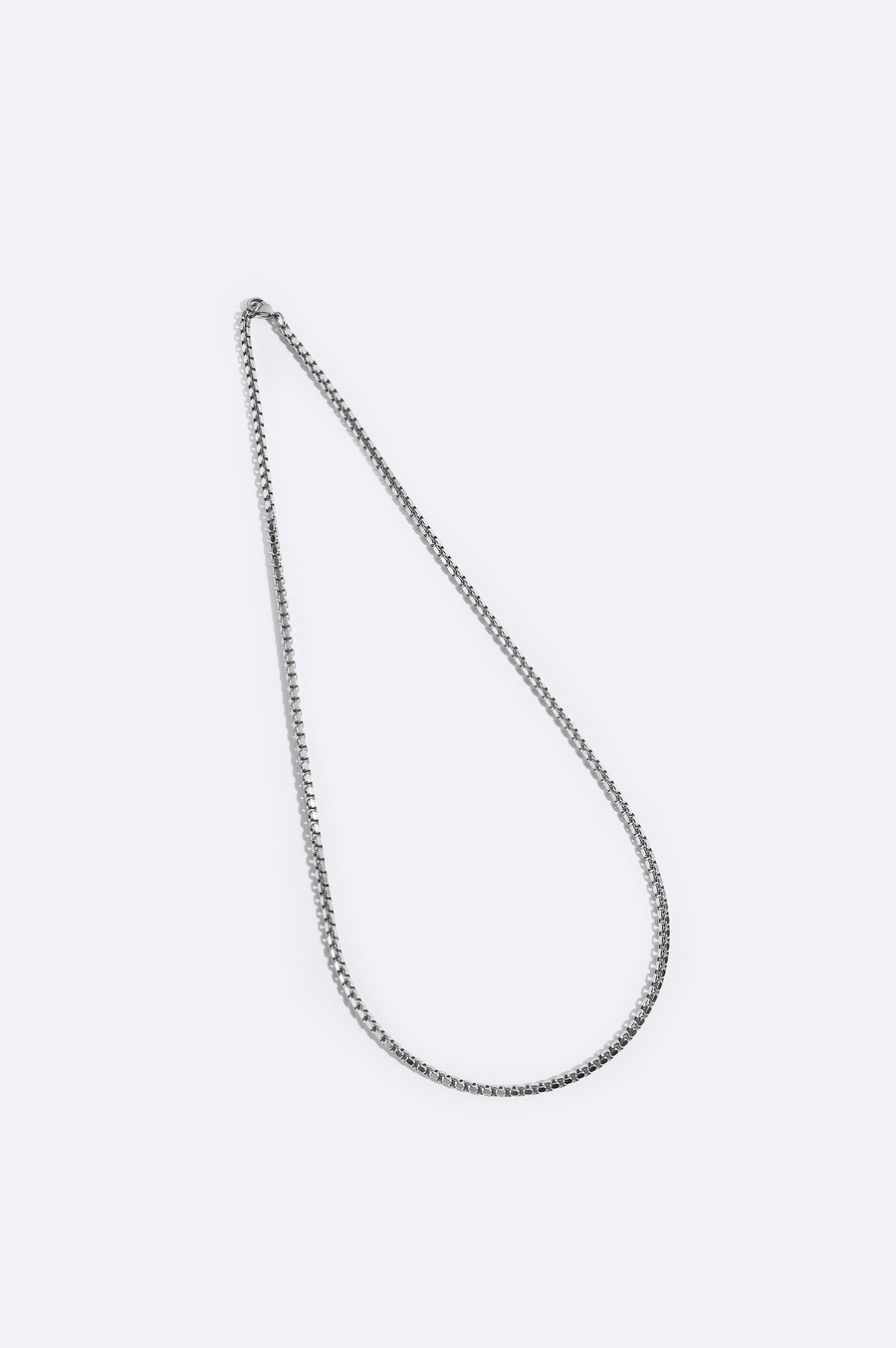 Silver Steel Necklace