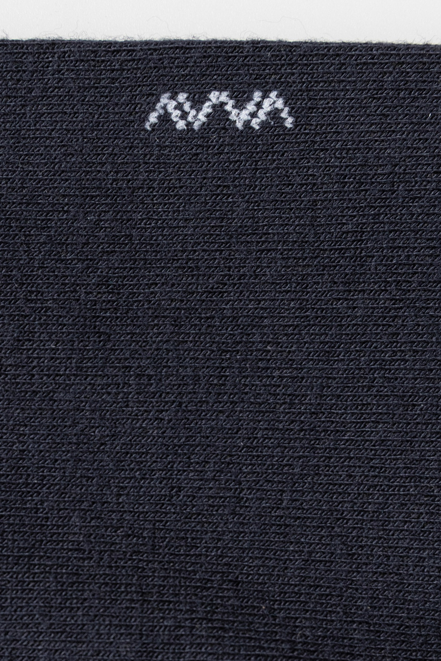 Navy Cotton No‑Show Socks