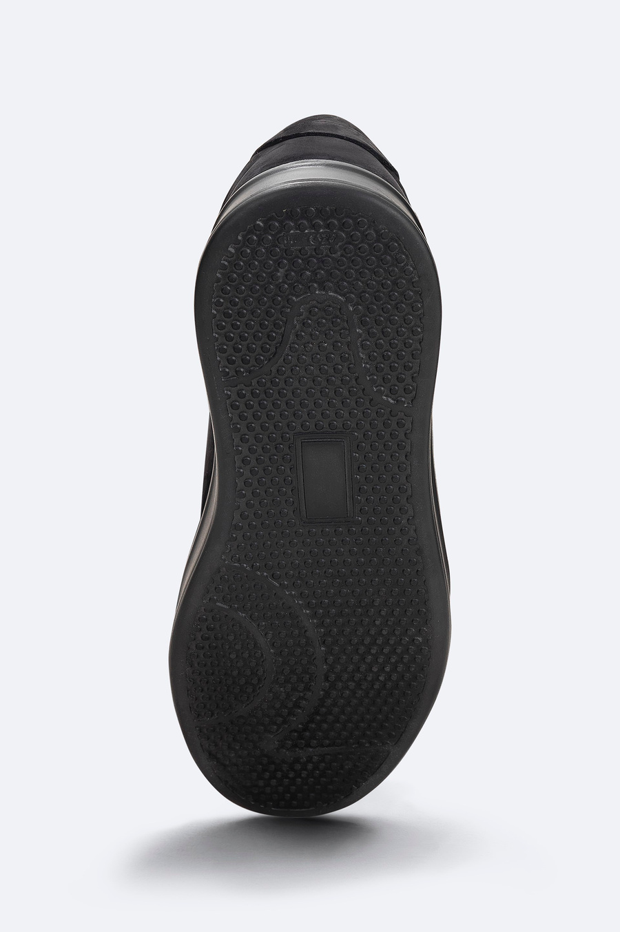 Siyah %100 Deri Süet Dokulu Sneaker