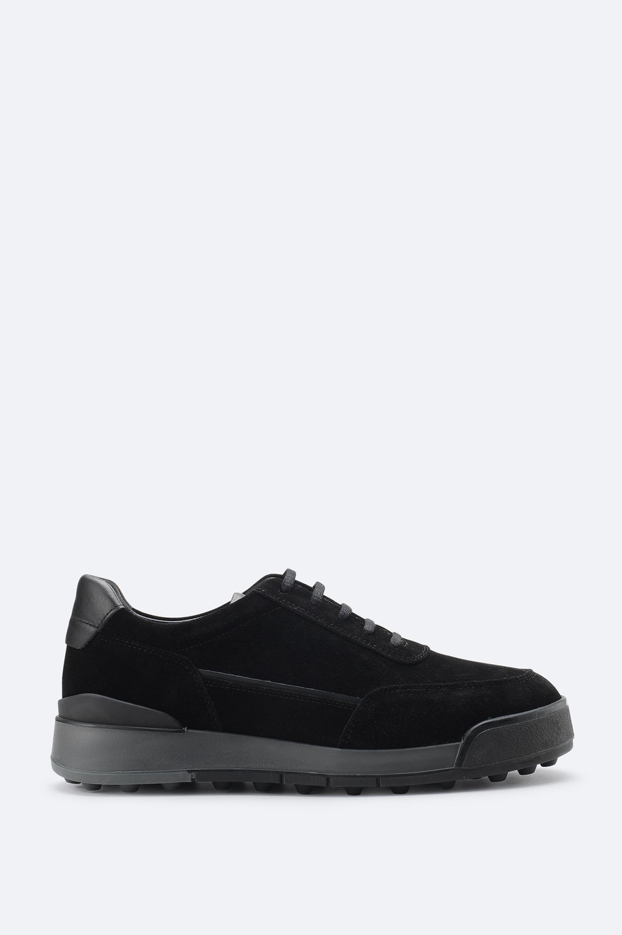 Black Leather Casual Shoes