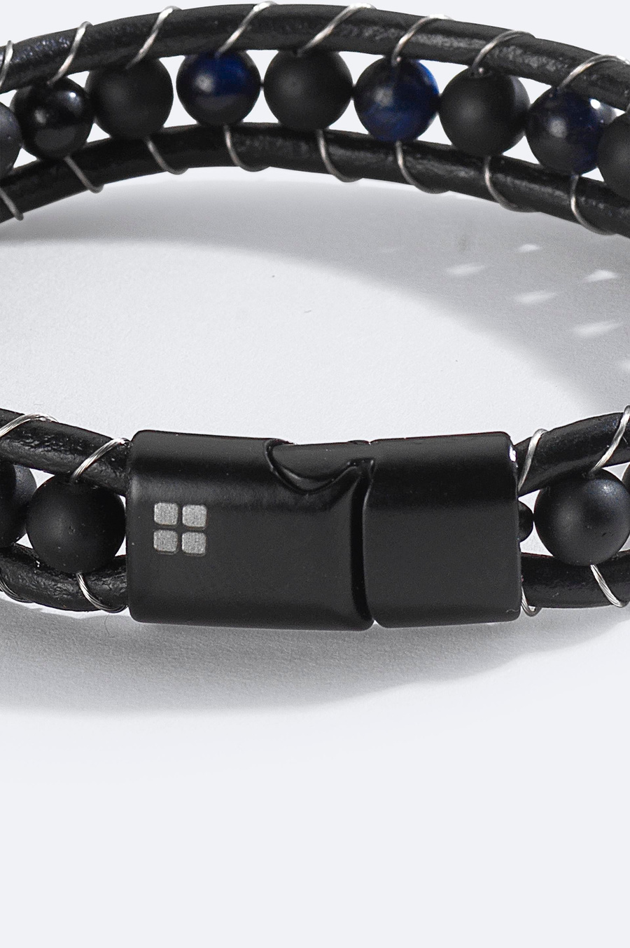 Black Leather Bracelet
