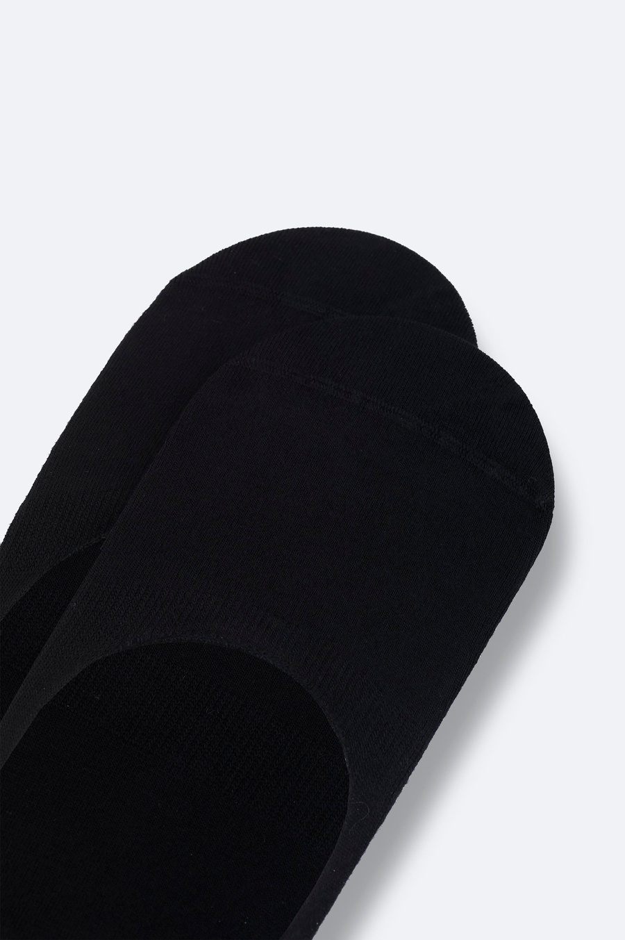 Black Terry Footie Socks