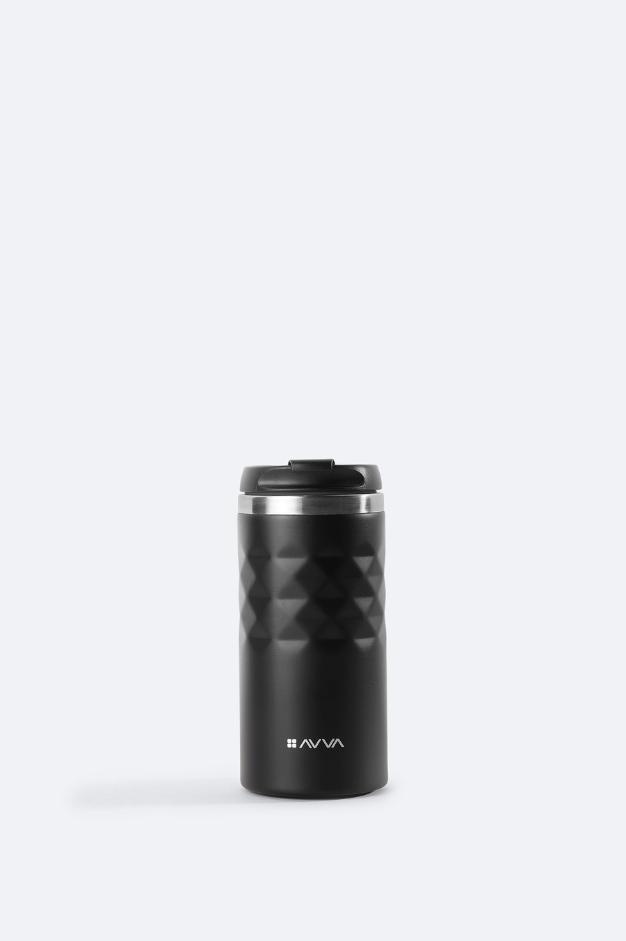 Siyah Paslanmaz %100 Çelik Termos 300 ML
