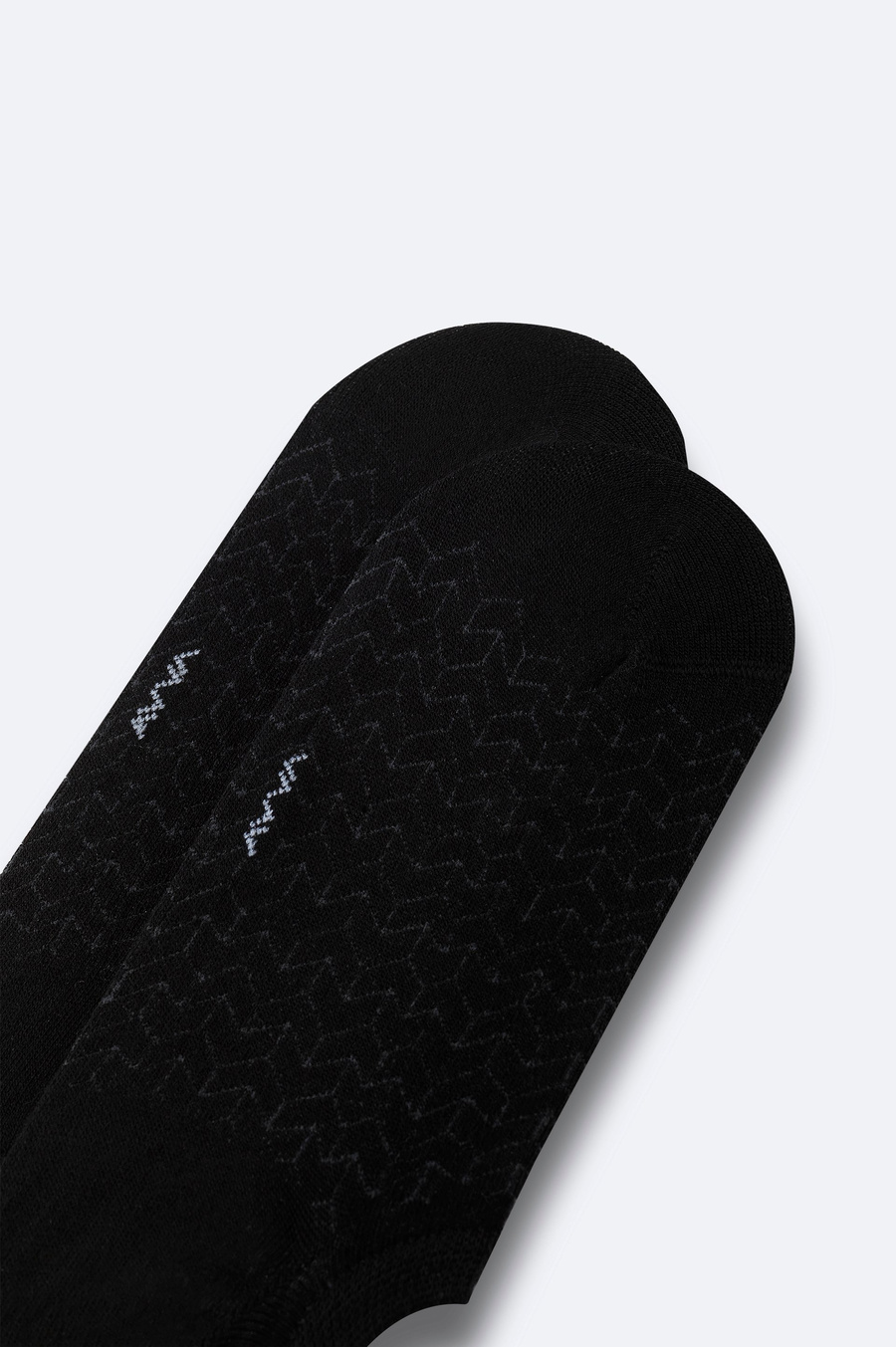 Siyah Bambu Karışımlı Sneaker Çorap