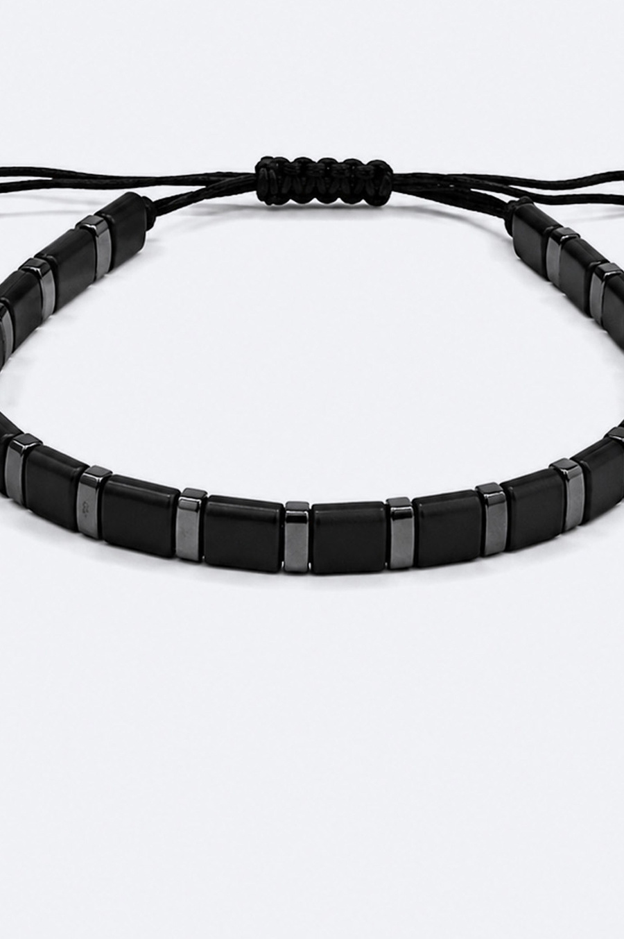Black Hematite Stone Bracelet