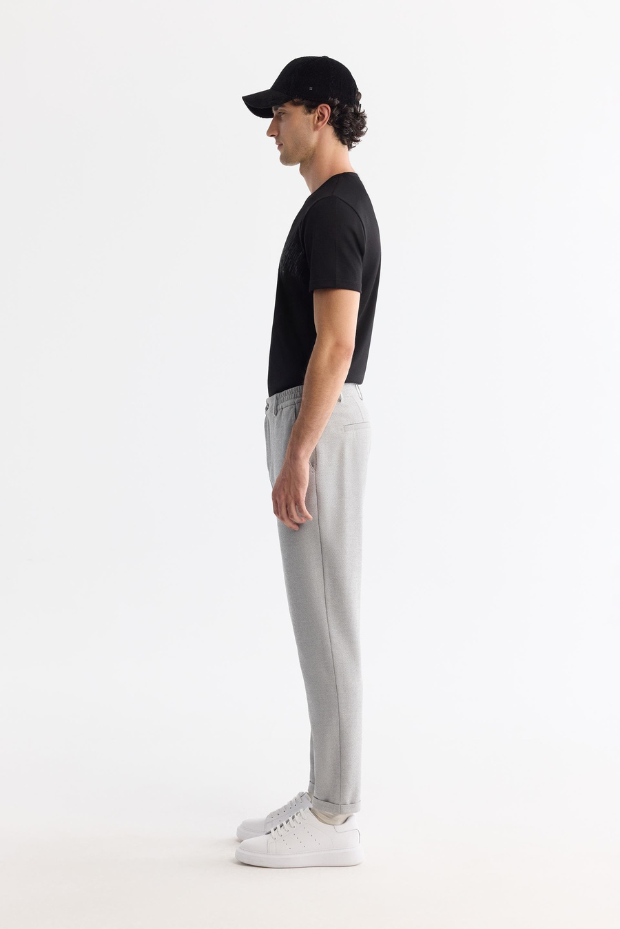 Light Grey Chino Trousers