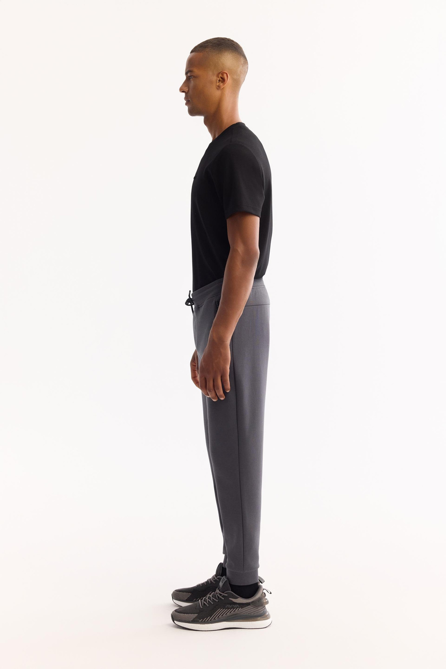 Anthracite Interlock Joggers