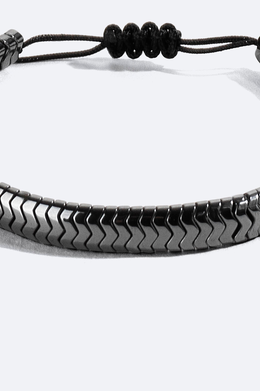 Antrasit Taşlı Bileklik