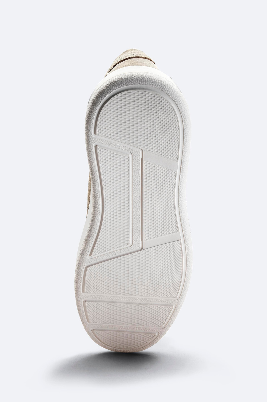 Bej %100 Süet Deri Esnek Taban Casual Ayakkabı