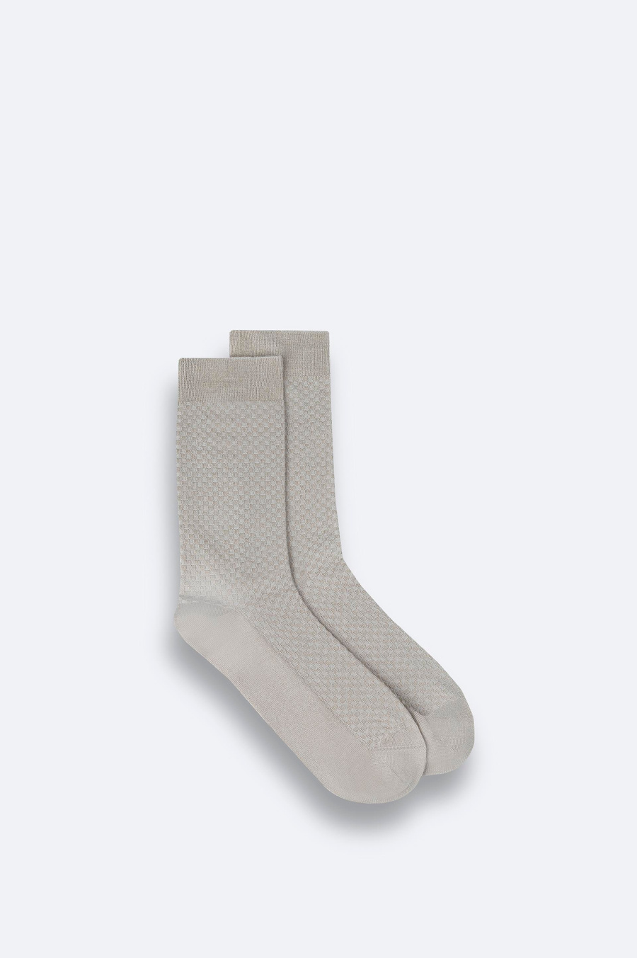 Bej Dokulu Soket Çorap