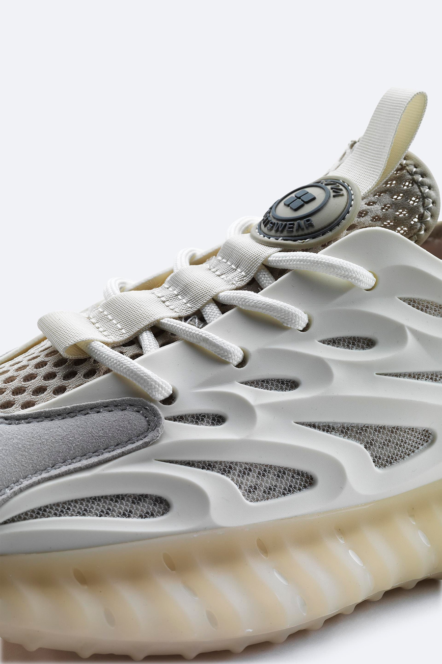 Bej Esnek Taban Sneaker