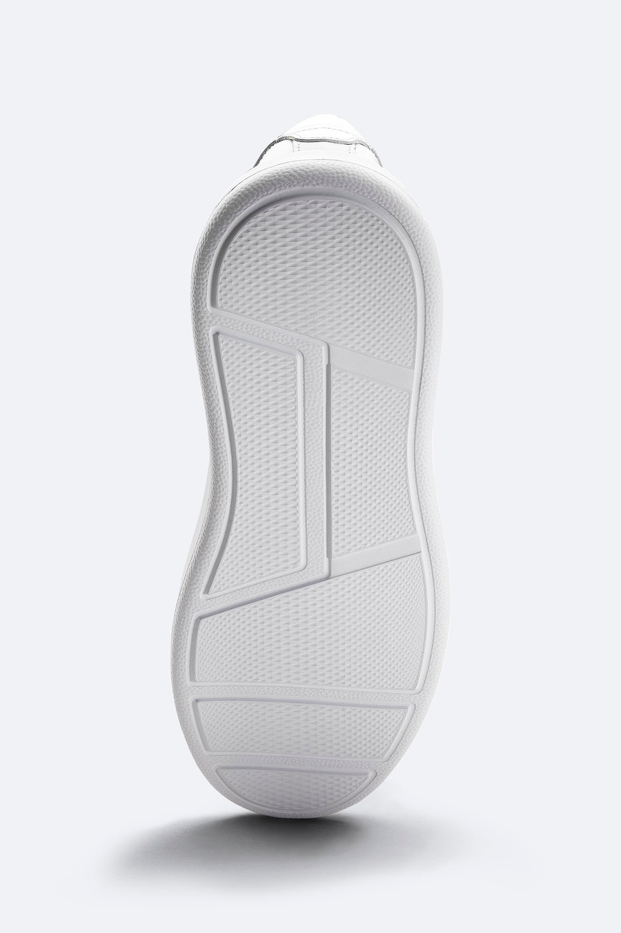 White Leather Casual Shoes