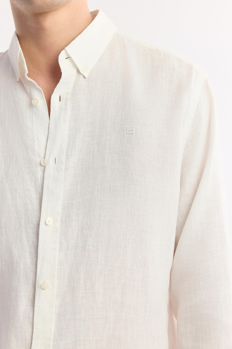 White Linen Shirt