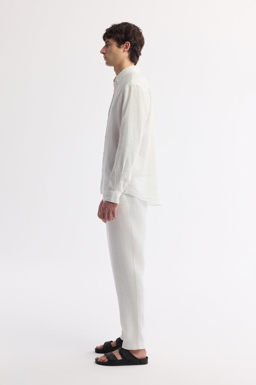 White Linen Shirt