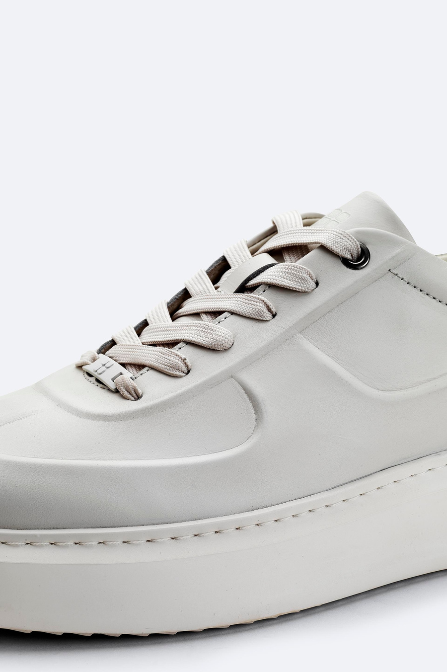 Beyaz Deri Ayakkabı