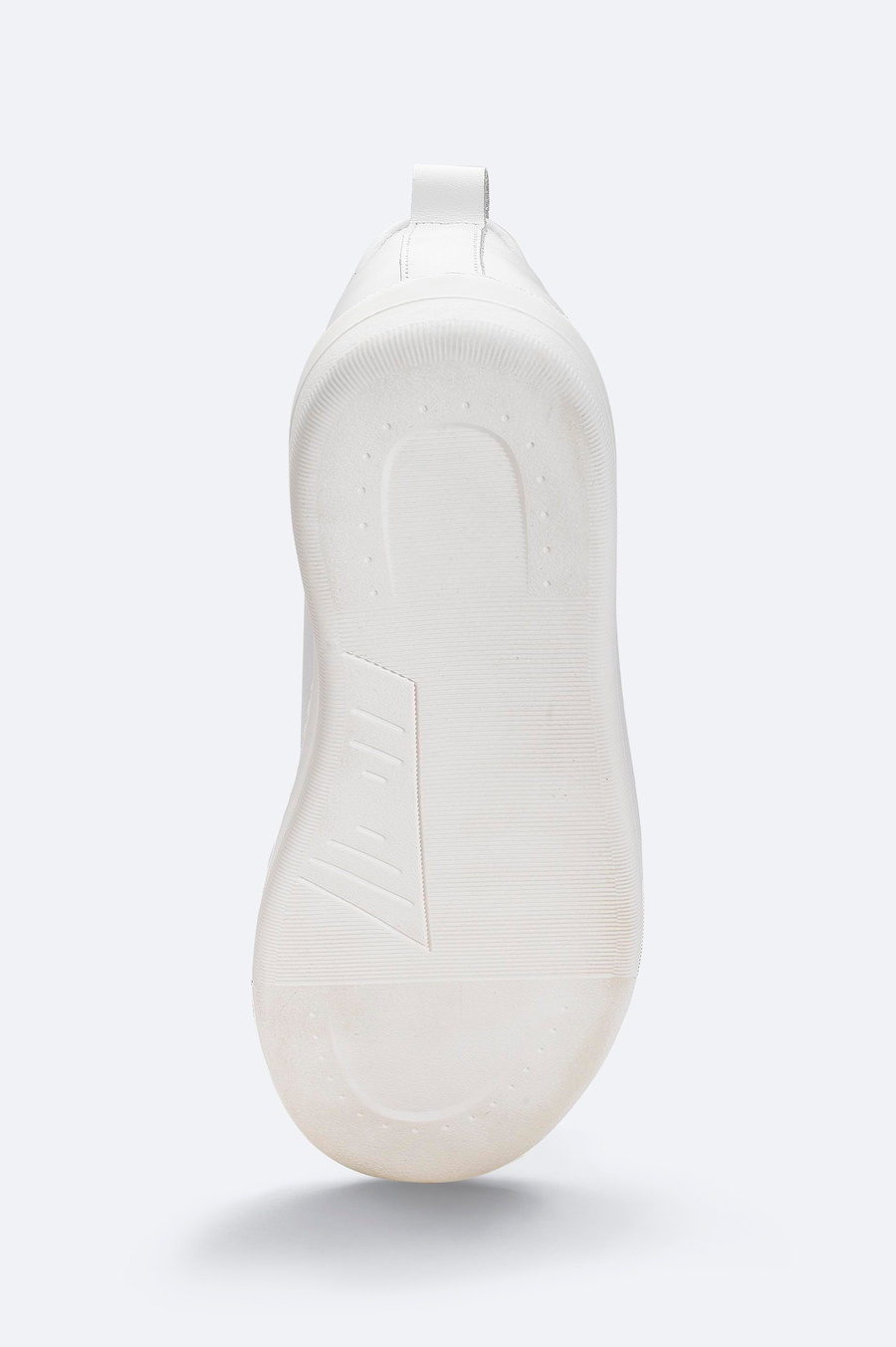 Beyaz Lastik Bantlı Casual Ayakkabı