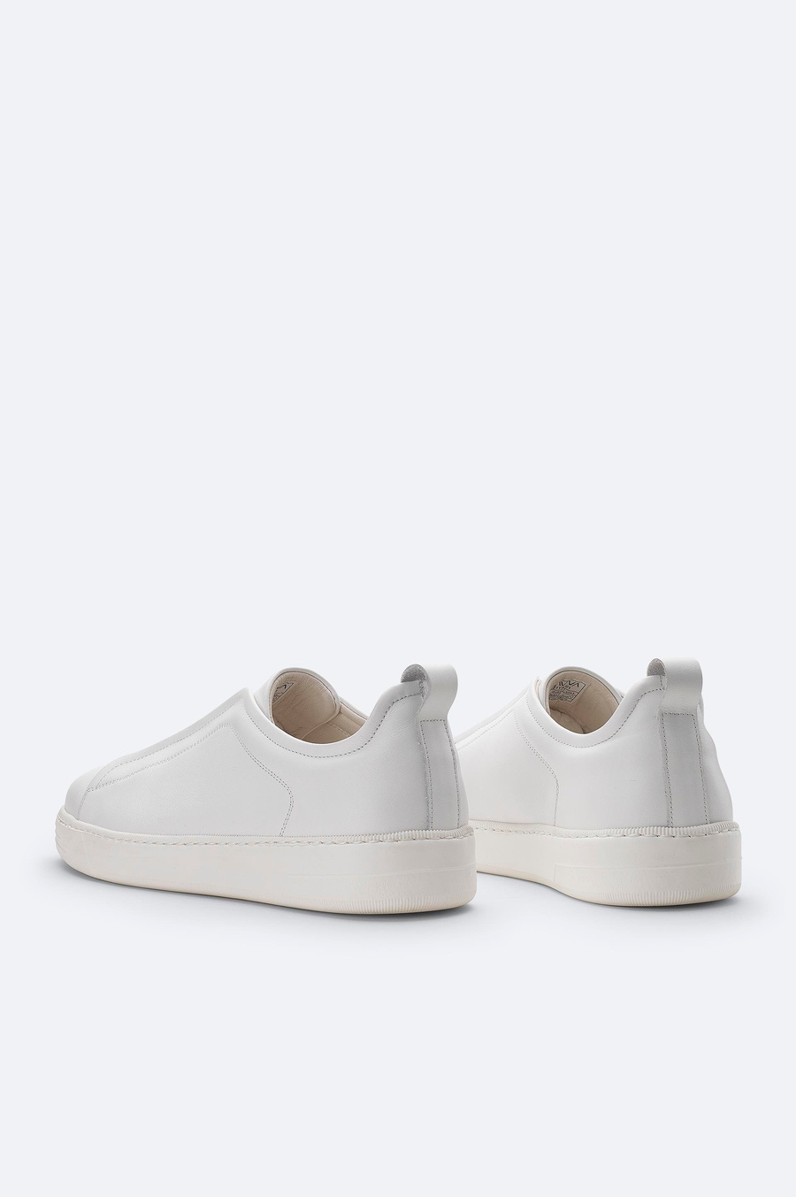 Beyaz Lastik Bantlı Casual Ayakkabı