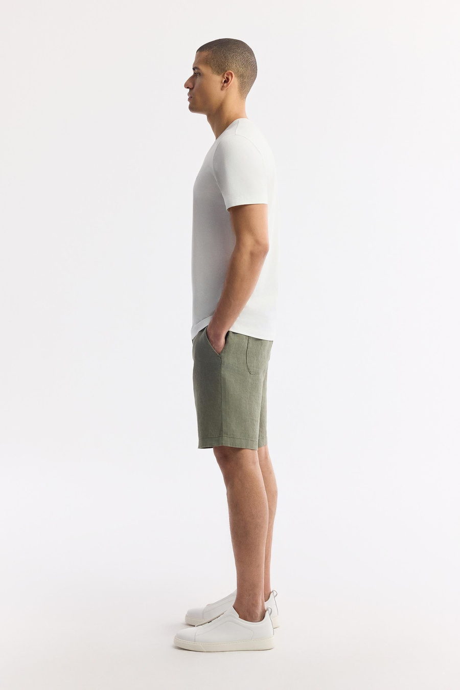 White Ultrasoft Crew Neck T-Shirt