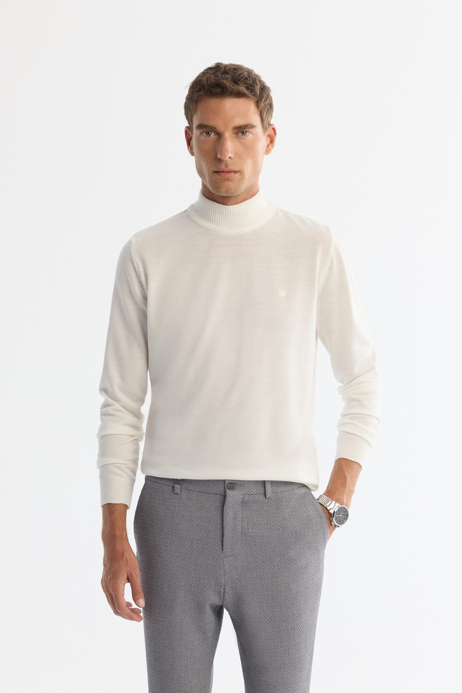 White Unisex Jumper