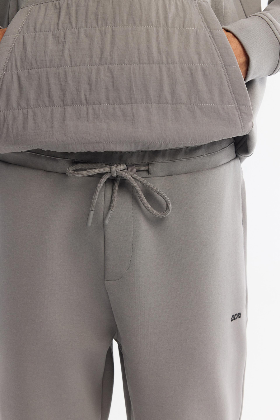 Gri Baskılı Regular fit Jogger